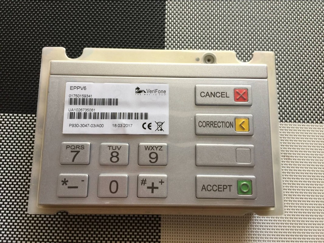 atm machine atm spare parts wincor parts wincor epp v6 keyboard english version 1750159343 01750159343