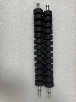 China 1750150249 ATM Machine Parts Wincor Nixdorf parts ATM C4060 BV Shaft rubber rollers length 23.8CM, 13 Rollers used on  Banknote move CWAA 1750150249 supplier