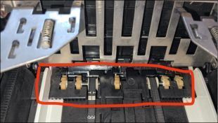 ATM Spare Parts Diebold Nixdorf gear shaft for  C4060 Cassettes  1750155418  01750155418 supplier